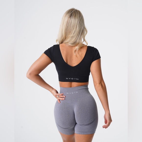 NVGTN Black Serene Seamless Bra Size Medium New with tag - Picture 2 of 12